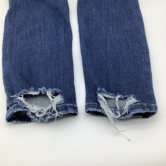 Judy Blue Womens JB8263DK Distressed Denim Jeans Blue Size 9/29 - Picture 9 of 11